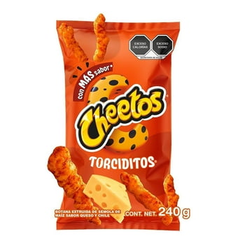 Botana Cheetos Torciditos sabor queso y chile 240 g