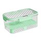 thumbnail image 3 of Contenedores de almacenamiento de frutas para nevera, caja de almacenamiento de alimentos con asa de tapa, caja de refrigerios, ahorro hermético de Verde, 3 of 8