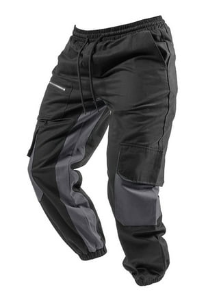 Men Hip Hop Pants Techwear Trousers Streetwear Cargo Baggy