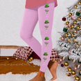 thumbnail image 1 of WILLBEST Leggings de Cintura Alta para Mujer, para Entrenamiento, Yoga, Suaves, Elásticos, con Estampado Navideño, Bloques de Color, Cómodos, para Fitness Y Running 2311 Extra Grande, 1 of 4