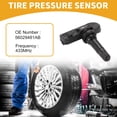 thumbnail image 2 of Sensor de presión de neumáticos No.56029481AB para Jeep Grand Cherokee 2008-2010, Sensor TPMS 1 Pc 433MHz, 2 of 7
