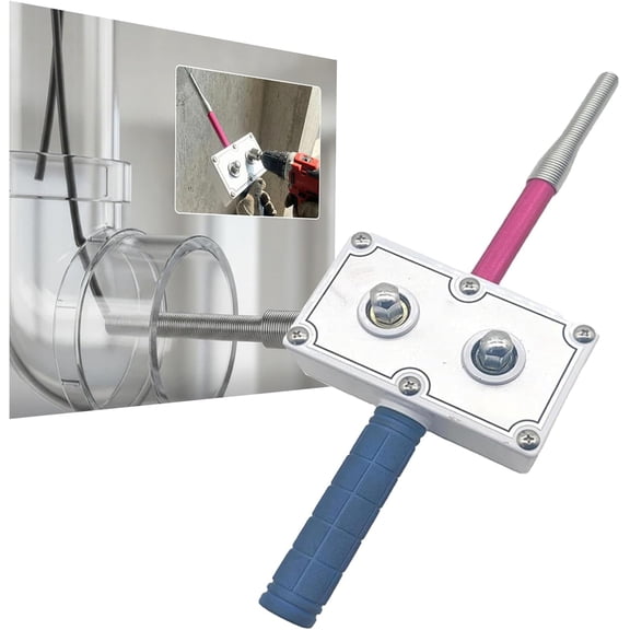 Professional Electrician's Wire Pulling Assistant Tool, Portable Automatic Cable Tugger Tool, Drill Powered Cable Puller and Wire Threading Device for Conduit Wall Wiring