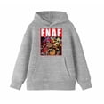 thumbnail image 2 of Five Nights at Freddy's Wall Break Boy's Athletic Heather Sweatshirt-Large, 2 of 3