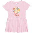 thumbnail image 3 of Inktastic One Silly Goose Cute Animal Design Girls Baby Dress, 3 of 5