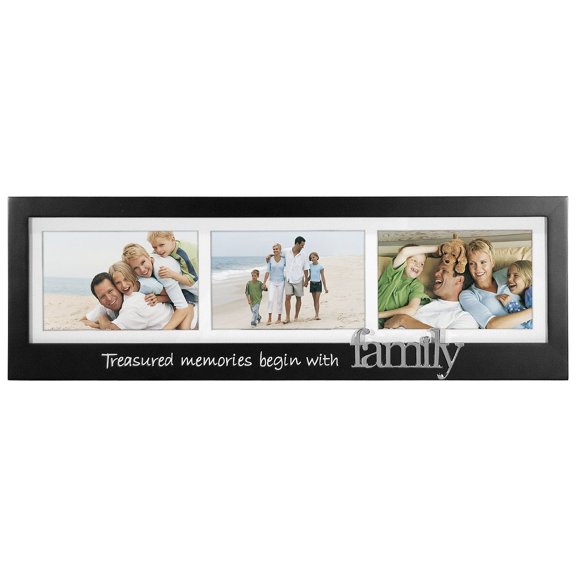 Malden Family 3-Opening Memory Stick Picture Frame