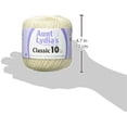 thumbnail image 4 of (2 pack) Aunt Lydia's Classic Crochet Thread Size 10-Ecru, 4 of 13