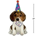 thumbnail image 5 of XL 41" Happy Birthday Puppy Dog Shaped Mylar Foil Balloon Party Decoration, 5 of 5