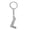 K, variant on YYKihy Creative English Alphabet Keychain Decorative Pendant Alloy Diamond Keychain