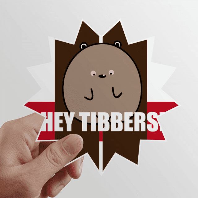 Hey Tibbers Autocollant Vinyle Soleil pour Bagages Graffiti Fleur