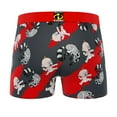 thumbnail image 3 of CRAZYBOXER Men's Underwear The Incredibles Lightweight Distortion-free Boxer Brief Resistant (2 PACK), 3 of 5