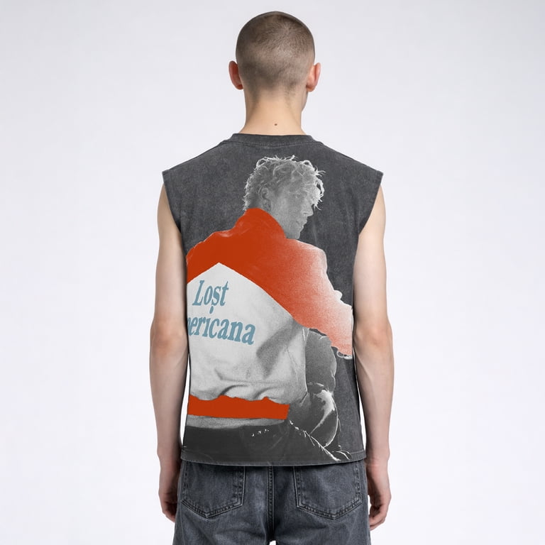 Machine Gun Kelly Men's MGK Lost Americana Graphic Heavyweight