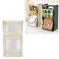 thumbnail image 1 of Tea Bag Organizer Holder,Pantry Divided Tea Bag Organizer Coffee Sugar Tea Seasoning Packets Storage Box Condiment Spice Bag Holder for Kitchen Countertop, 1 of 7
