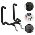 thumbnail image 1 of AURARMLET DIY Enthusiasts 1Set Black Slat Wall Hanging Hooks for Tool Organization and Storage, 1 of 8