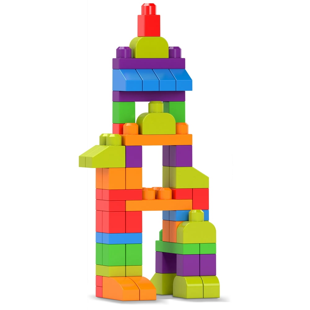 Mega Bloks Build 'n Create Set with 250 Colorful Building Blocks