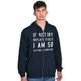 thumbnail image 5 of History Repeats Itself Dinosaur Pet Unisex Fleece Graphic Zip Up Hoodie Brisco Brands 4X, 5 of 6