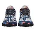 thumbnail image 5 of ChriStan Cross As For Me And My House We Will Serve The Lord Shoes Sneakers Black Size 10.5, 5 of 7