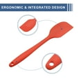 thumbnail image 3 of Uxcell Silicone Spatula Spoon, 11" Heat-resistant Scraper for Cooking Mixing Red 3Pack, 3 of 6