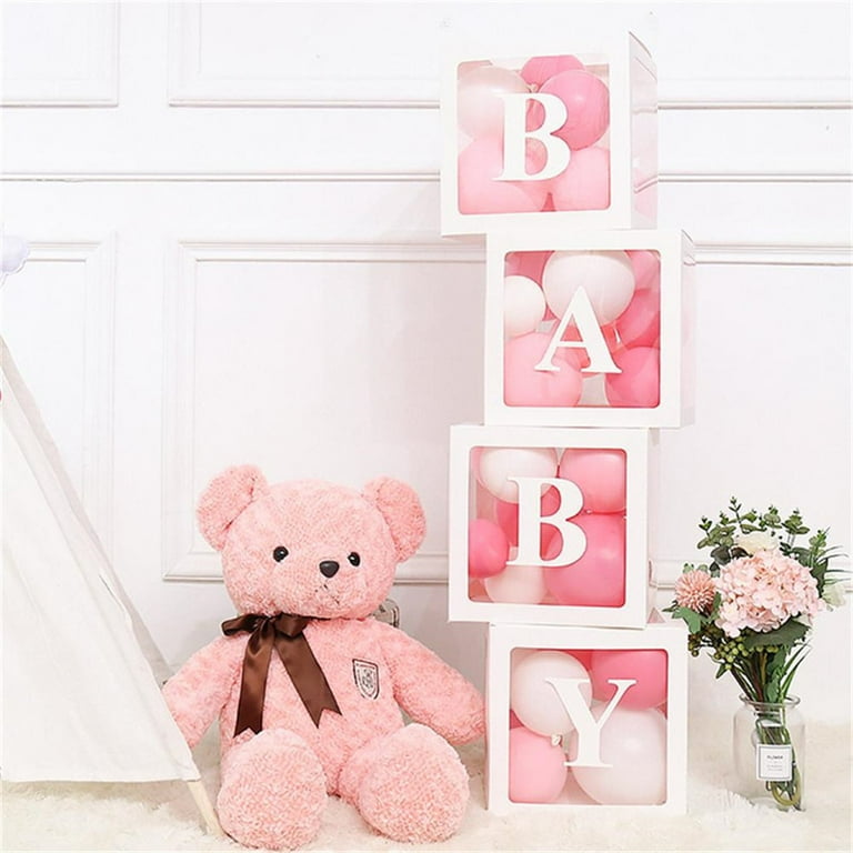 DIY CHEAP BABY SHOWER BLOCKS! 