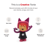 tonies Creative-Tonie (Singer) Audio Toy Figurine, Age Group 3+