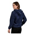 thumbnail image 2 of SUDADERA PELUCHE FELPA DAMA INVIERNO CHAMARRA AZUL MARINO, 2 of 3