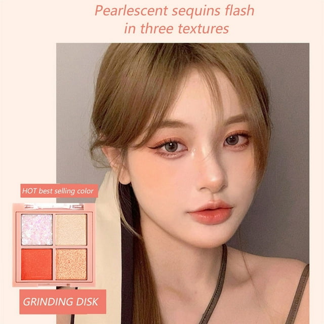Eyeshadow Eyeshadow Quad, Longwear, Intensive Color Smooth Eye Makeup For Day & Night, Eyeshadow for Women