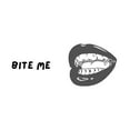 thumbnail image 5 of Inkbox Temporary Tattoos, Bite Me, Water-Resistant, Perfect for Any Occasion, Black, 2 Pack, 5 of 9