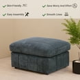 thumbnail image 4 of 38" Corduroy Modular Ottoman, 4 of 9