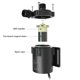 thumbnail image 4 of Bomba de Enfriamiento de Agua, PU Kub24022 W DC 24V CPU Professional Circulación de la Bomba de Enfriamiento de Agua 88W Para Computadadora, 4 of 7