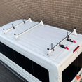 thumbnail image 1 of Vantech Ford Transit (Cargo) 2015-On 3 Barres Rack Profil Bas 54 Pouces Barres Aluminium Blanc, 1 of 4