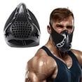 OADUKQ High-Altitude Training Mask, Adjustable Airflow Valves, Black, 1 ...