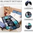 thumbnail image 4 of Nephew Gifts from Auntie, Fathers Day Nephew Blanket Gifts 50"x60", Nephew Gifts from Aunt Uncle, Birthday Gifts for Nephew, Best Nephew Ever Gifts, Christmas Graduation Gifts for Adult Nephew, 4 of 6