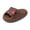 Coffee, variant on Mens -On Slippers Home Shower Sandals Big Eye Cat Print EVA Water-Resistant Indoor Daily Wear With Anti- Outsole Black 8.5