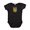 Black, variant on CafePress - Ukraine Coat Of Arms Body Suit - Cute Infant Bodysuit Baby Romper - Size Newborn - 24 Months
