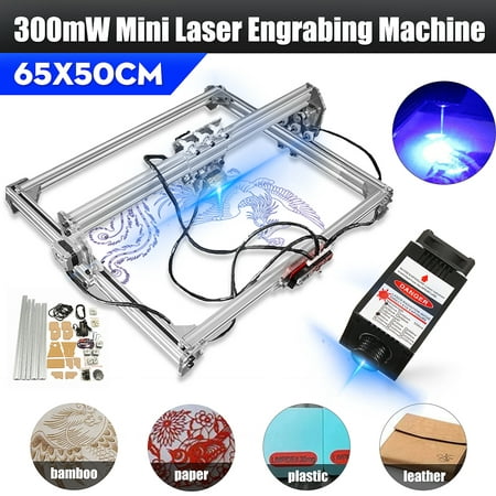Laser Engraving Cutting Machine 50x65CM 3000mW  CNC Engraver Printer