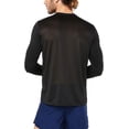 thumbnail image 2 of Men's Nike Dri Fit Miler Long Sleeve Running Top Black/Reflective Silver, 2 of 6