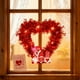 thumbnail image 5 of Guirnalda Decorativa En Forma de Corazón para San Valentín, 32 Cm, Iluminada, de Plástico Rojo, Resistente Al Agua y Al Sol | Suministros para Bodas, Compromisos, Aniversarios, Fiestas, Interiores y, 5 of 6