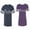 Men Navy / Women Purple, variant on Daddy Mommy Since 2017 Matching Couple Cotton Jerseys (Men Navy / Women Black) (Men S / Women S)