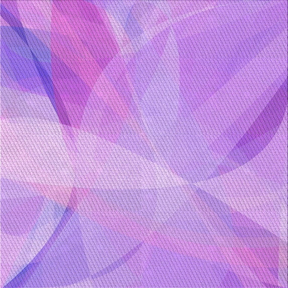Ahgly Company Indoor Square Patterned Violet Purple Area Rugs, 7' Square