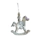 thumbnail image 3 of Adornos navideños colgantes acrílicos transparentes para colgar 1 caballo balancín, 3 of 9