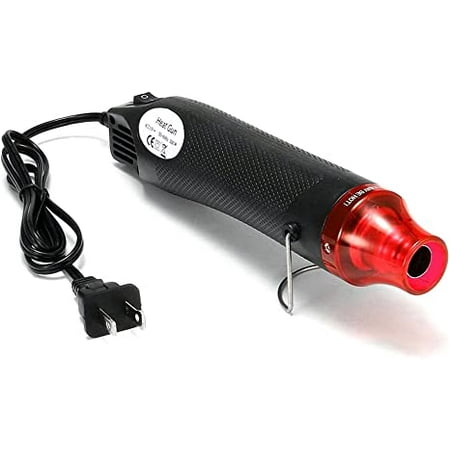 Heat Gun, 120V Mini Heat Gun, 300W Heat Gun for Crafts DIY Acrylic Resin Craft, Dryer Craft Heat Tool for Cup Turner, Shrink Wrapping, Crafts Embossing, Drying Paint