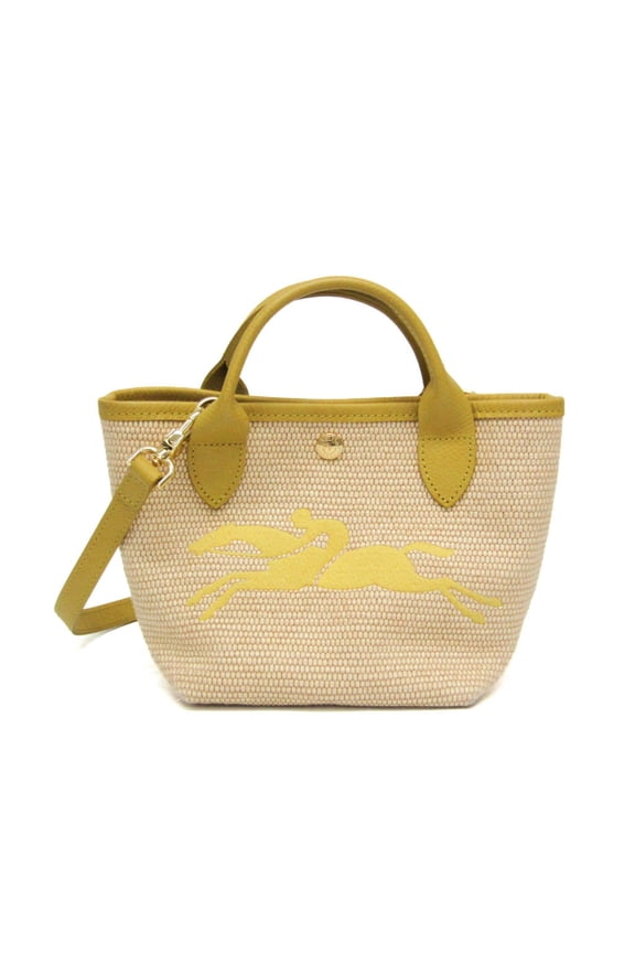 Pre-Owned Longchamp Le Pliage Saint-Tropez XS 10162HYT452 Women's Polyamide,Leather Shoulder...