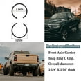 thumbnail image 5 of Furulu 2pcs Front Axle Carrier Snap Ring C Clip 68146592AA for Dodge Ram 1500 2012-2017, 5 of 5