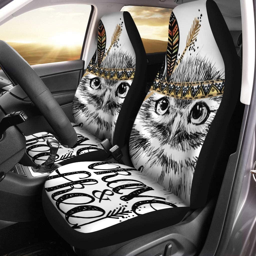 Owl Car Seat Covers, Nature, Forest owl, shops covers for car seats, car accessories