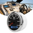 thumbnail image 1 of Tacho Meter, Pointer Tachometer Waterproof Marine Accessory Universal For Automobiles Boats Yacht RV 9 To 32V DC, 1 of 8