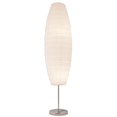 thumbnail image 2 of Light Accents DIPLOMA Chrome Floor Lamp with Paper Shade  White, 2 of 6
