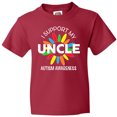 thumbnail image 3 of Inktastic I Support My Uncle Autism Awareness Youth T-Shirt, 3 of 5