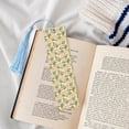 thumbnail image 4 of Kdxio Lemon Print Metal Tassel Bookmarks,Perfect Gift for Art Lovers and Bookworms Metal Bookmarks for Women, 4 of 8