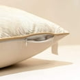 thumbnail image 4 of Dinheiro Funda de cojín cuadrada de 18.0 x 18.0 in con bordado de ramas de árbol dorado, funda de almohada moderna de lujo, almohada decorativa para sofá, sala de estar, dormitorio, coche, 4 of 6
