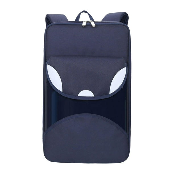 Mochila con funda para baquetas, bolso de mano ligero, estuche para baquetas de tela Oxford gruesa Azul