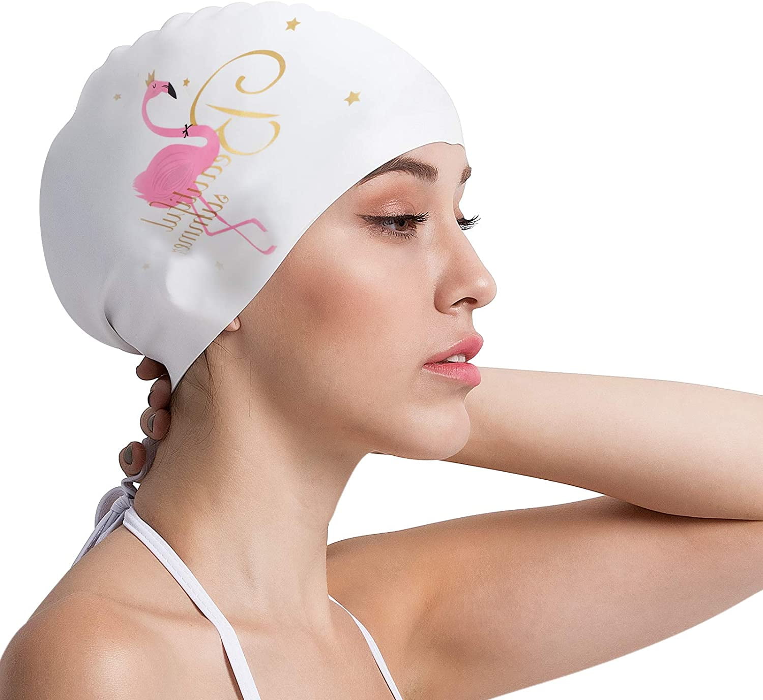 Adult Swim Cap, Silicone Swimming Caps 